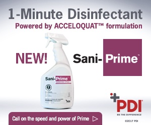 PDI Ad - 1-Minute Disinfectant